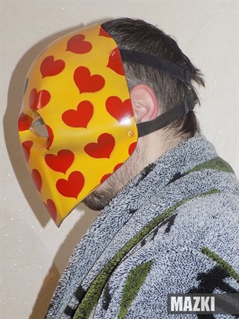 Ударопрочная маска BLACK HEART FERNANDEZ (для пейнтбола и страйкбола)