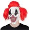Сумасшедший клоун с красными волосами - фото 36764
