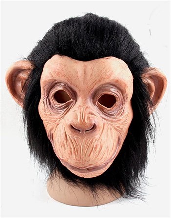 Маска голова шимпанзе