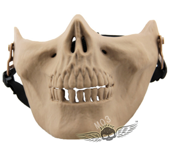 ударопрочная маска челюсть скелета