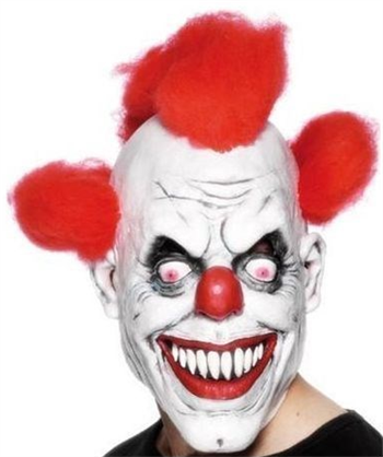 Клоун из пранков, с красными волосами - фото 33400