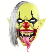 Страшный обезумевший клоун